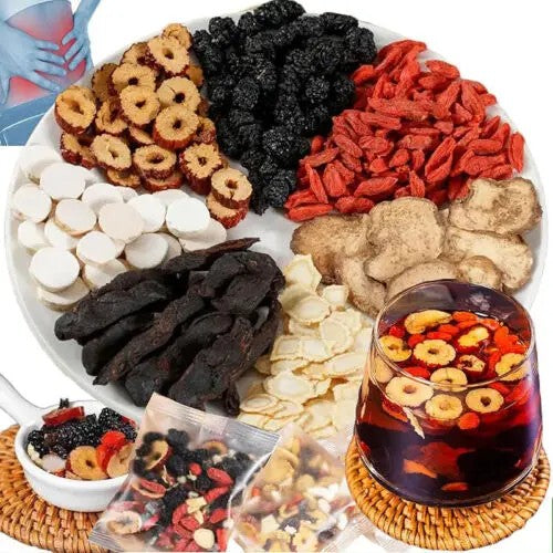 🔥Hot Sale🌟Five Treasures Tonic Tea: Natural Male Wellness & Energy Boost Herbal Blend-1T