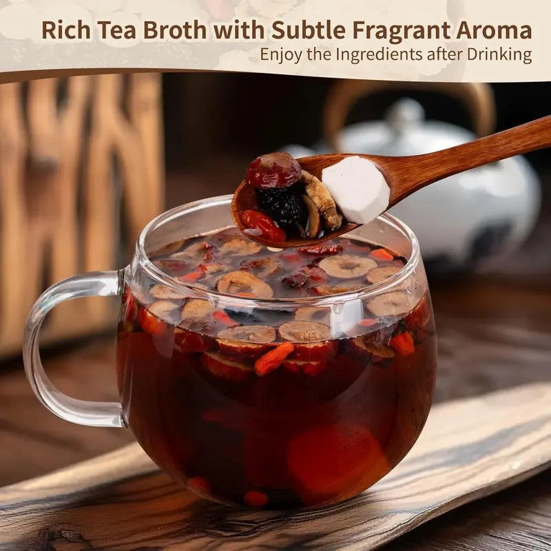🔥Hot Sale🌟Five Treasures Tonic Tea: Natural Male Wellness & Energy Boost Herbal Blend-1T