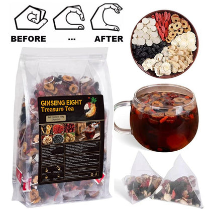 🔥Hot Sale🌟Five Treasures Tonic Tea: Natural Male Wellness & Energy Boost Herbal Blend-1T