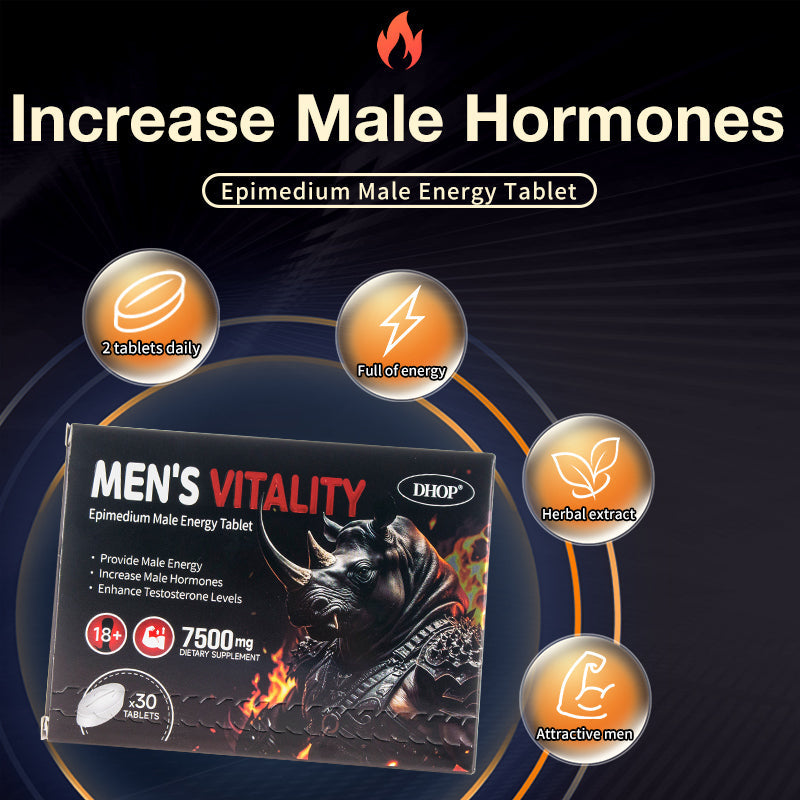 🏆Hot Sale⚡ Bestseller!✨DHOP Epimedium Tablets: Advanced Male Energy, Stamina & Performance Boost-H