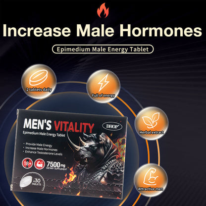 🏆Hot Sale⚡ Bestseller!✨DHOP Epimedium Tablets: Advanced Male Energy, Stamina & Performance Boost-H