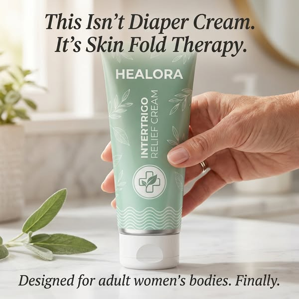 Last five hours! 🔥Intertrigo Relief Cream treats 99% of skin fold rashes from the first application✨🔥